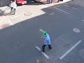 Pat Directing Bourbon Street Traffic Pat Directing Bourbon Street Traffic