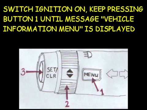 how to activate trip computer on astra j