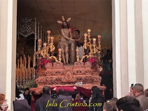 Recorrido y entrada en el Templo Hermandad de la Flagelación