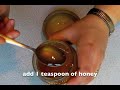 Get more tips from: www.ananga.squarespace.com A simple homemade cough syrup using just two ingredients that can be bought at any grocery store. This is one of those great old fashioned cough remedies that work wonderfully and you can rustle up anywhere. For more natural home remedies like this please visit ananga.squarespace.com Summary: A quick and easy way to sooth persistent coughs with just two ingredients that you can buy at any grocery store. Homemade Cough Syrup Recipe: half a teaspoon of fresh ginger juice mixed with one teaspoon of honey. Try taking one teaspoon of the mixed syrup morning and night. For children, use half the quantity. For more tips like this plus a FREE copy of my Beautiful Calm Meditation ebook please visit Living by Design at: www.ananga.squarespace.com DISCLAIMER this video is for information only - please see your doctor if you are worried about any symptoms