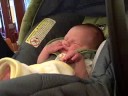 Charlie's arrival : first time out at a restaurant