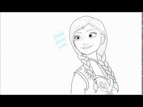 how to draw anna