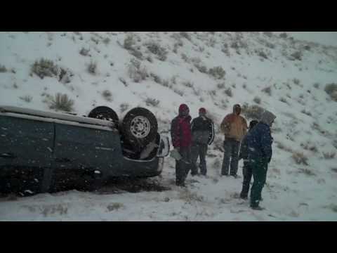 Winter storm causes accidents