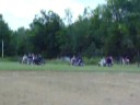 riders entering the rodeo