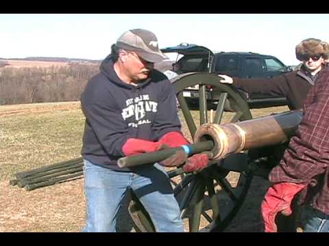 Cannon - A little live-fire sighting-in with an 1841 6-pounder cannon. There's more to it than this, but these are some of the louder parts. Which we like. If you'd l...