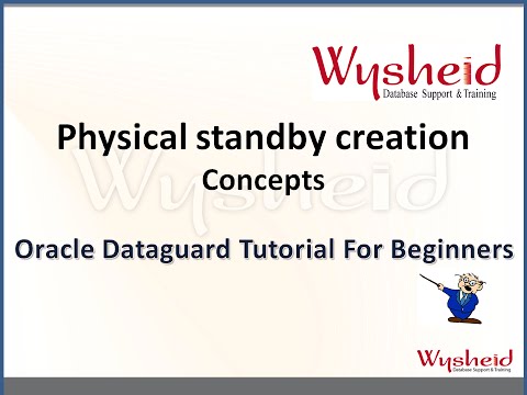how to rebuild physical oracle standby