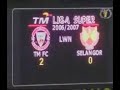 Selangor vs TMFC Selangor vs TMFC
