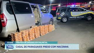 A prisão por tráfico de drogas em Marília e Palmital
