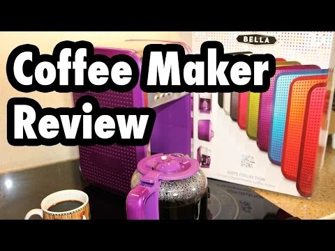 Review: Bella Dots Collection 12 Cup Programmable Coffee Maker