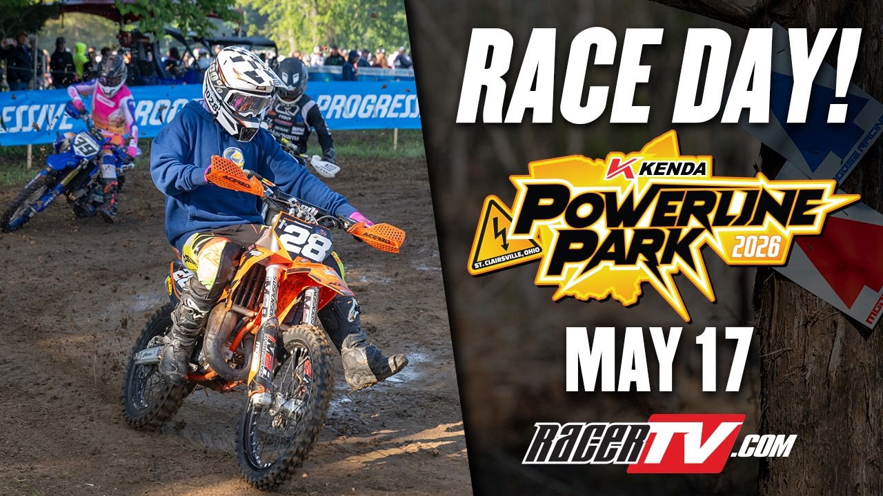 2026 GNCC Racing Live | Kenda Powerline Park | Round 7 - Youth Motorcycles