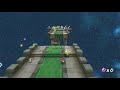 after 6 minutes of taking a tour of mario's head, we head off to grandmaster galaxy to get our asses whooped. by the easy version.