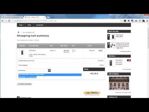 how to create voucher in prestashop