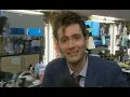 David Tennant accepts award and fanboys John Simm