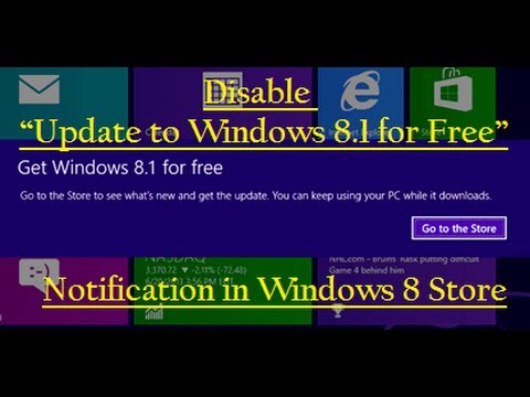 how to avoid windows 8.1 update