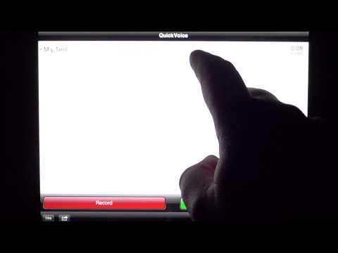 how to sync quickvoice to itunes