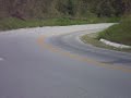 Curva na Br 282