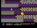 part 8 of bucky o'hare for the nes. we're blasting through the center of the magma tanker. more awesome music too. commentary: 0:05 - these puzzles can be a pain. there's a couple of ways to solve most of them, and many ways to die. 0:16 - this isn't a good way to do it. 1:14 - this flight is hard to do, but probably the best tactic. 2:30 - we get our first (and only) glimpse of toad tv here. storyline-wise, toad tv is how the toad leaders keep their people pacified. apparently it's a bunch of girl-toads with big lips and an anrgy air-marshal telling the people how much he hates them. entertaining to be sure. 2:53 - gravity puzzles. seriously. so, what cliche will be next? 3:00 - over-doing this jump will force you into those spikes in the gravity-puzzle there. you may be thinking of flying with blinky, but he's too slow to get past that electrical barrier there. 3:35 - again, over-jumping kills you. i almost screw up and try this with dead-eye. use a low-power bucky jump or (better yet) blinky. 3:59 - missed! 4:06 - these things are invincible. you can jump over them with bucky, or find more creative ways to get around them. 4:54 - that, right there, has to be my stupidest death. 6:12 - no...it'd be that. definitely. 7:20 - next section: the rest of the tanker.