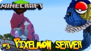 Pixelmon Server! Minecraft Pokemon Mod! Ep # 3 BABY MAGMAR! (LizardPixelmon Server)