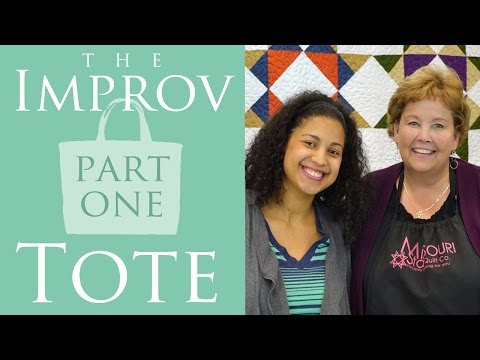 crafty - Part 1 of 2. Crafty Gemini Tote Bag Part 1: Easy Quilting Project with Jenny Doan of Missouri Star Quilt Co and Vanessa of Crafty Gemini. Vanessa and Jenny show us how to make an easy quilt...
