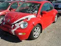 NEW BEETLE ACCIDENTES CAR CRASH CHOQUES DE AUTOS CARROS