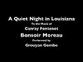 from their album betsy stomp (milagro records).
montr�al's grouyan gombo - harlan johnson, michael ball, jody benjamin, benoit leblanc and pat loiselle.
with the participation of susie arioli, jordan officer and ross murray. 

produced by harlan johnson.

traditional cajun music by canray fontenot.

www.myspace.com/grouyangombo
www.milagrorecords.com

footage by paul m�rineau, montr�al, qu�bec