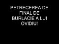 Ovidiu la final de burlacie