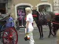 Horses at the Spanish Steps, Rome
