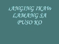 MY VALENTINE(TAGALOG VERSION)