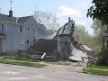 house being torn down