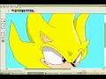 How to make super sonic aura How to make super sonic aura