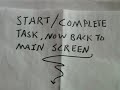 Prototype test showing in-between screen shots how changes occurred between old style 