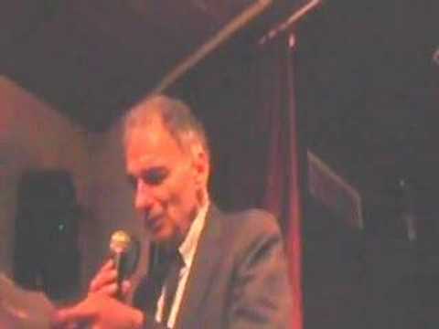 Ralph Nader: "Things Are a Lot Worse ...