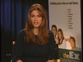AMANDA PEET TAKES CHEERLEADING LESSONS