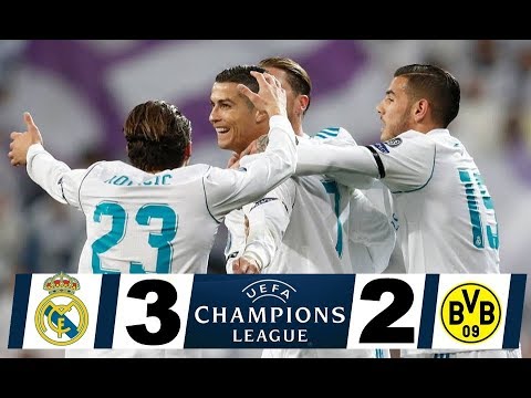 Real Madrid vs Borussia Dortmund 3 2 | UCL RESUMEN COMPLETO 6 12 2017
