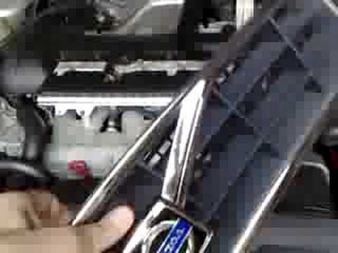 how to remove and install front grille in volvo c70 v70 s70
