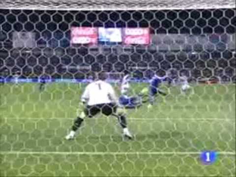 Gol de Fabi&aacute;n Canobbio al Real Madrid