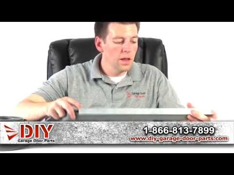 how to seal garage door bottom