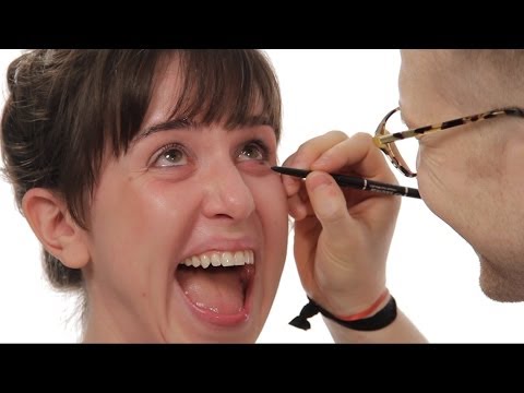 Guys Do Their Girlfriends' Makeup