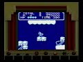 scrooge returns to the himalayan mountains one last time to take on the yeti and obtain the lost crown of genghis khan. in comparisson to its nes counterpart, the himalayas of the game boy version is much shorter and non-circular, with the branches instead leading to dead-ends. it is also easier to navigate with the exception of a couple difficult jumps due to the ceiling of the level being so low. while the boss in the nes version is one of the easiest in the game, the game boy's version is even easier, as he only creates three snowballs instead of five like in the nes. not only that, but the snowballs often fall where you're not standing, making it easy to dodge them simply by staying put.