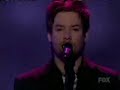 david cook performs i dont wanna miss a thing by aerosmith, he did an amazing performance. 