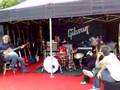 Lovvers rock out at the Gibson Tent Download 04