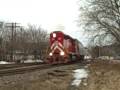 VERMONT RAILWAY IN LYNDONVILLE BY CARMONS ICE CREAM PLACE