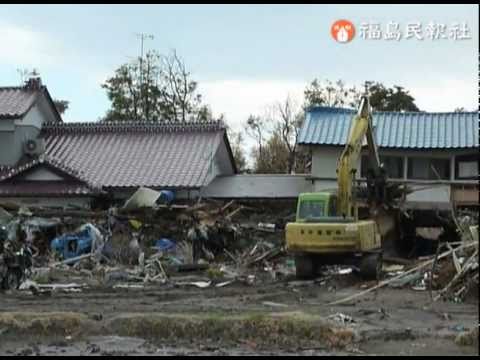 県警による双葉町・浪江町での捜索（４月２５日）[6]