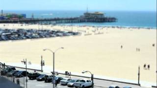 Tilt-shift Time Lapse of Santa Monica Pier