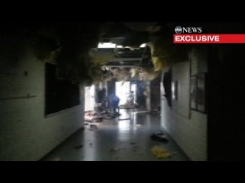 shows - A teacher at Briarwood Elementary captured the moment of impact on her cell phone. For more on this story, click here: http://abcnews.go.com/US/page/oklahoma...