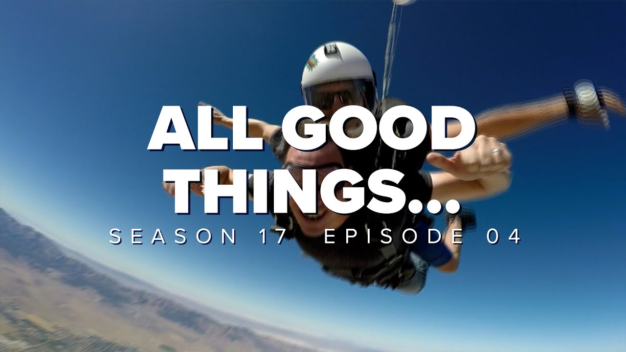 S17 E04: Steven Heumann's Last Ride - Skydiving & Airborne trampoline Arena