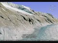 The Jungfrau, Swiss Alps in Google Earth