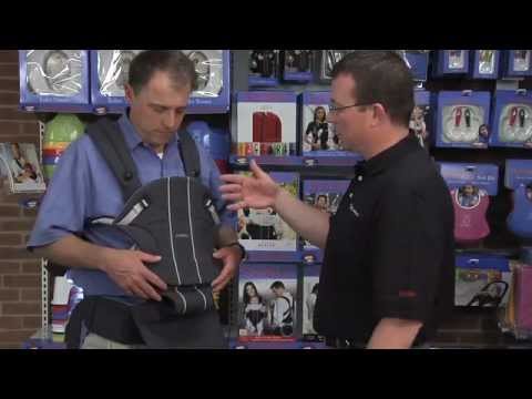 how to properly wear a baby bjorn
