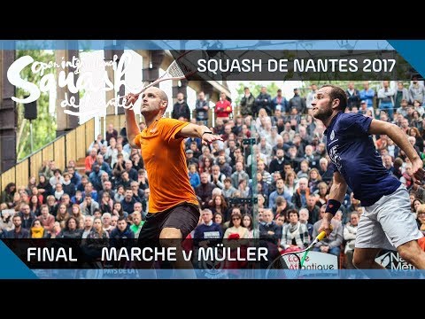 Squash: Marche v Müller - Men's Final - Open International de Squash de Nantes 2017