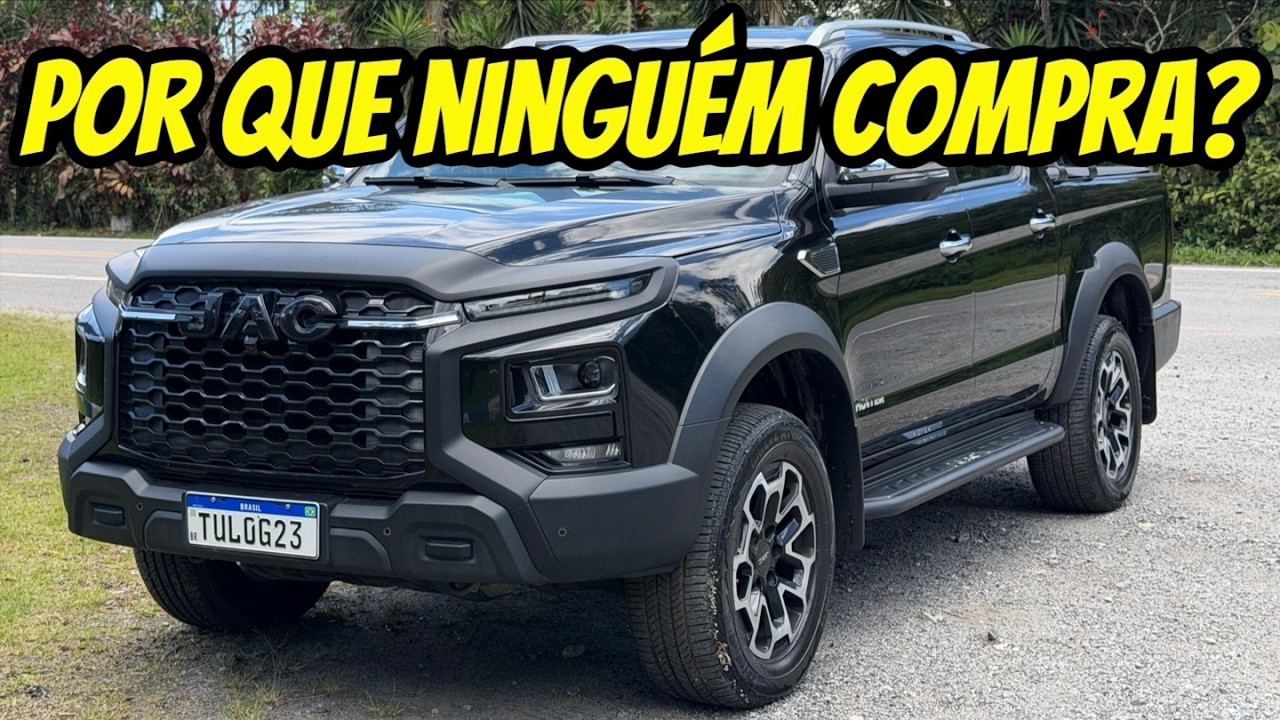 Jac Hunter: Por Que Ninguém Compra Essa Caminhonete Se Carrega Mais Que Uma Hilux?